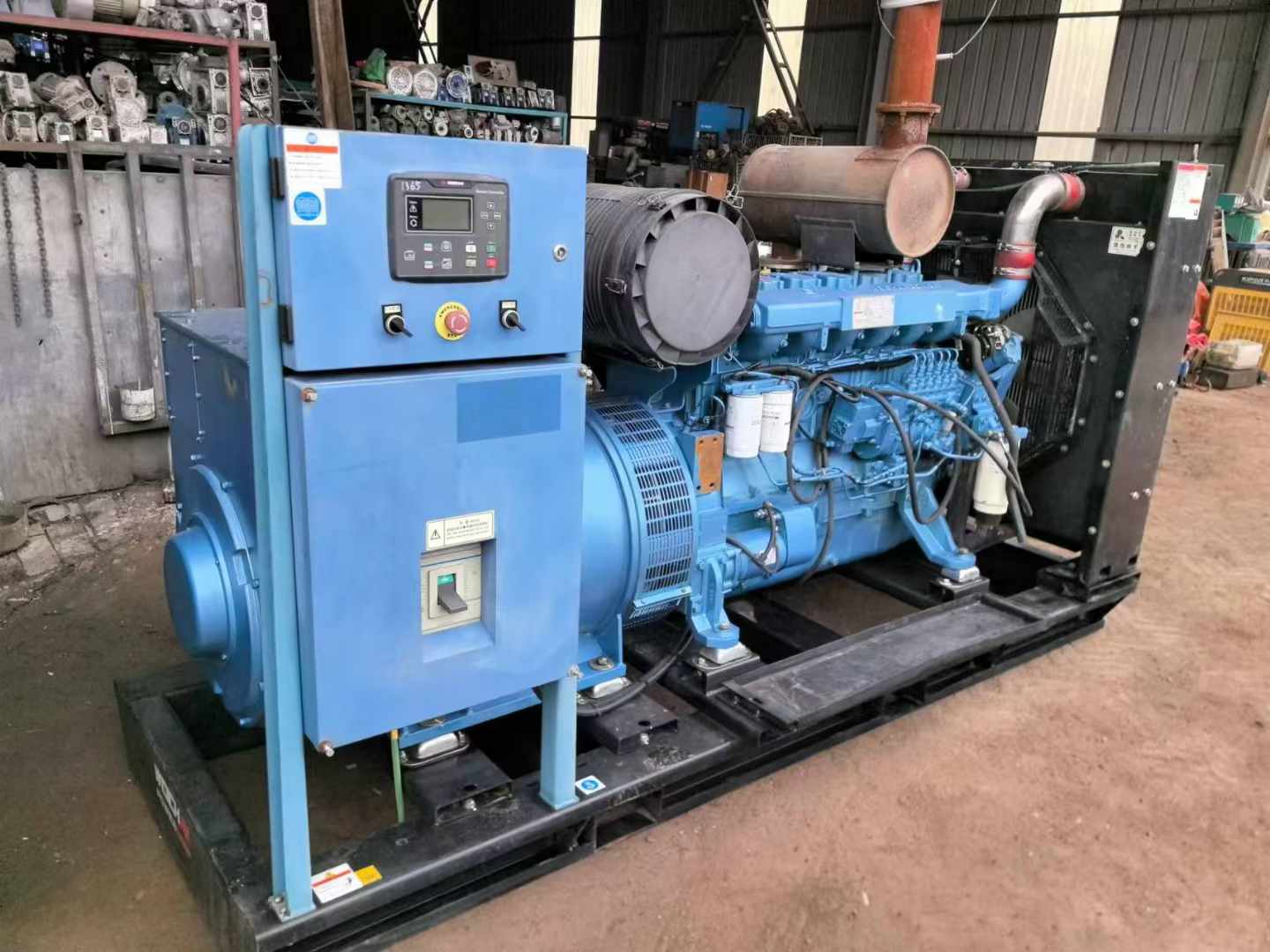 隆广镇500kW 柴油发电机组可带动设备功率的计算公式是什么？